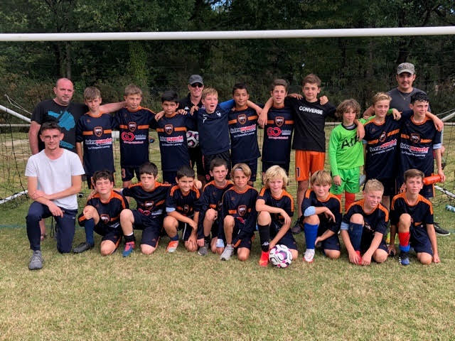 Photo de groupe des U13