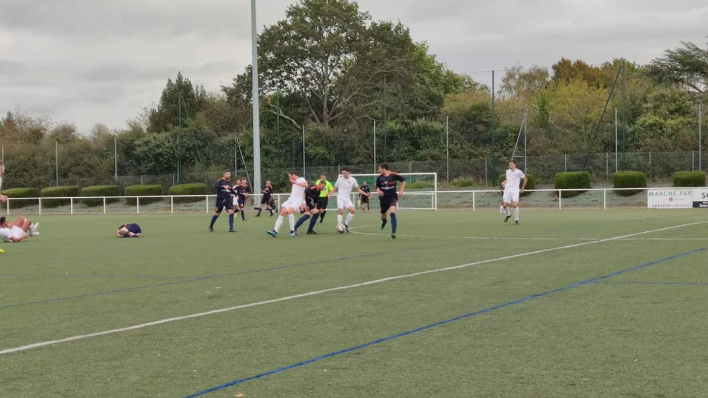 Notre équipe première face à l'Immaculée