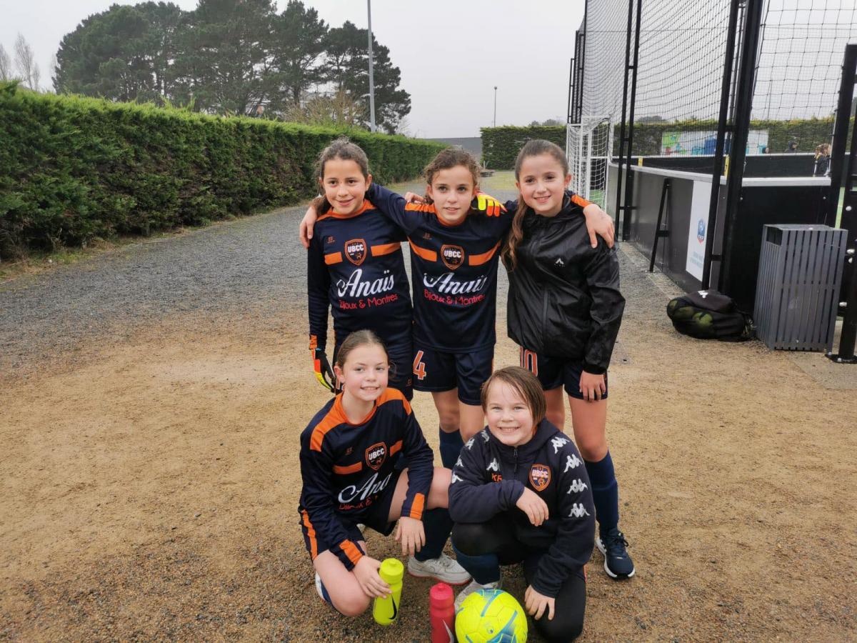 Les U13F à Guérande