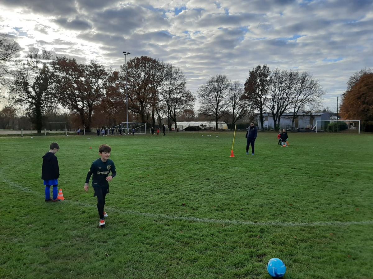 Entrainements U6U7 et U8U9 la Chapelle