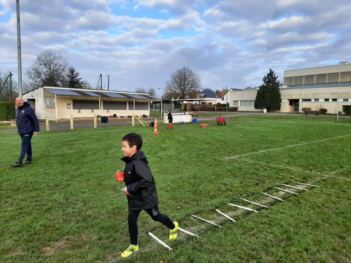 Entrainements U6U7 et U8U9 la Chapelle