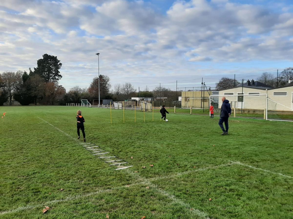 Entrainements U6U7 et U8U9 la Chapelle