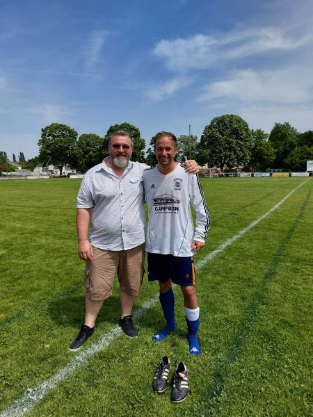 Dernier match pour Julien avec Mr Le Président